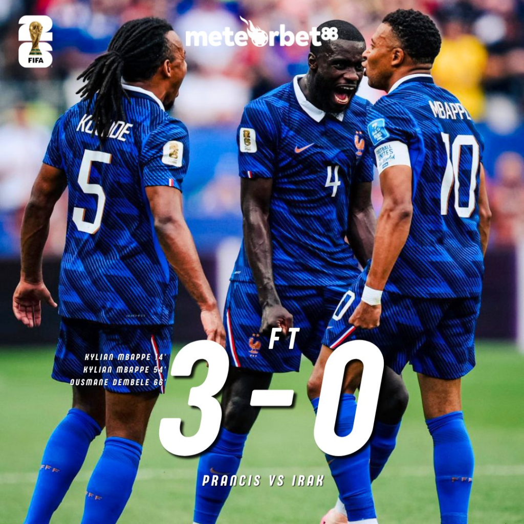 Mbappe Berhasil Bawa Les Bleus ke Babak 32 Besar Piala Dunia 2026
